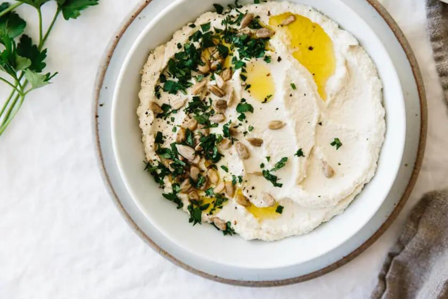  Cauliflower Hummus