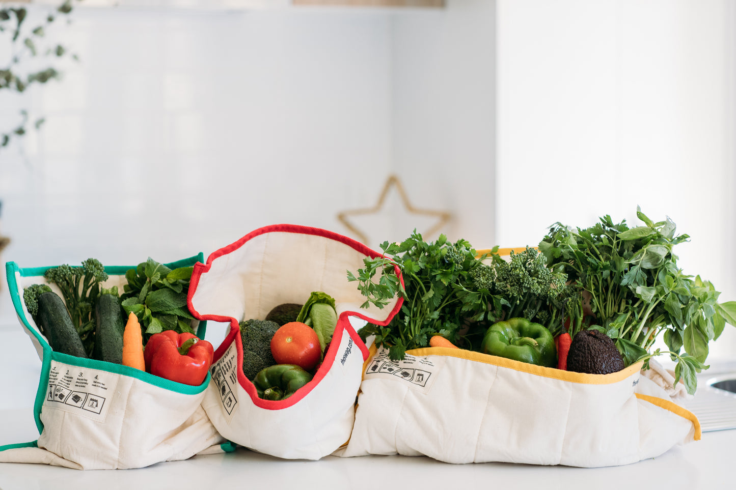 The Swag reusable produce bags for the fridge - The Swag AU