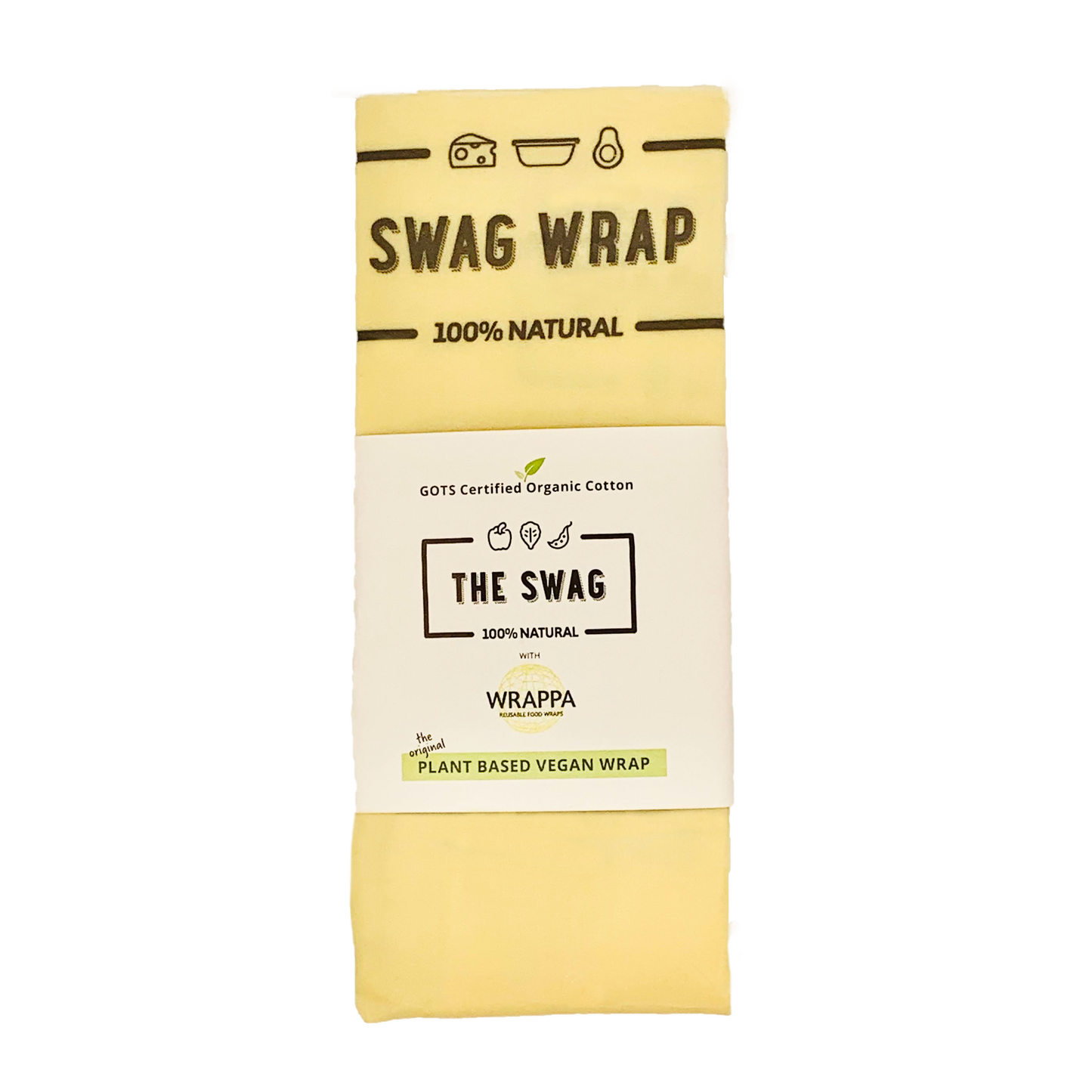 Plant-Based/Vegan Reusable Food Wrap set - The Swag AU