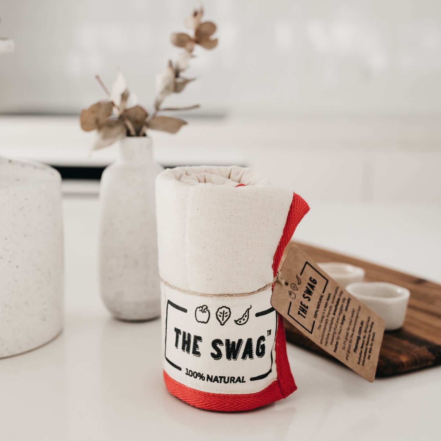 The Swag Small 100% natural and reusable produce bag for the fridge - The Swag AU